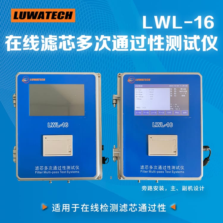 LWL-16 Standard Online-Filter-Partikelzahler